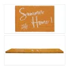 Relaxdays Kokos-Fußmatte “Summer Home” In Orange/ Weiß – (B)60 X (T)40 Cm 16