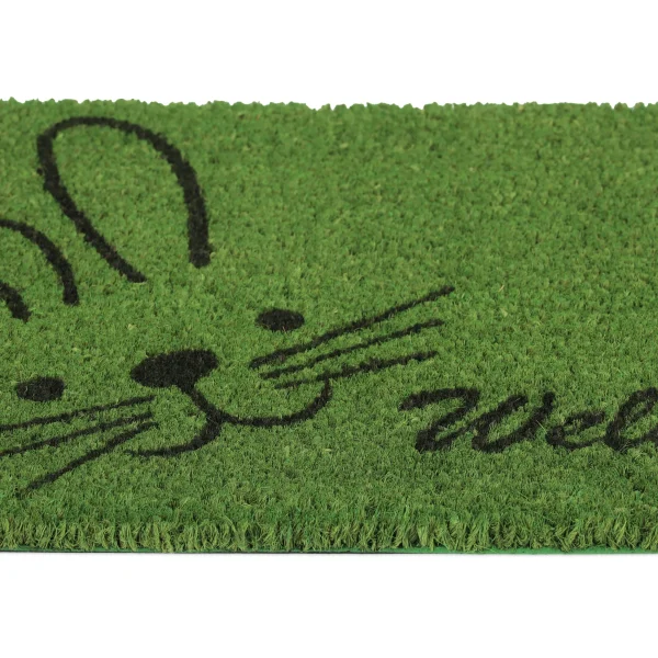 Relaxdays Kokosfußmatte “Hase” In Grün – 40 X 60 Cm 7