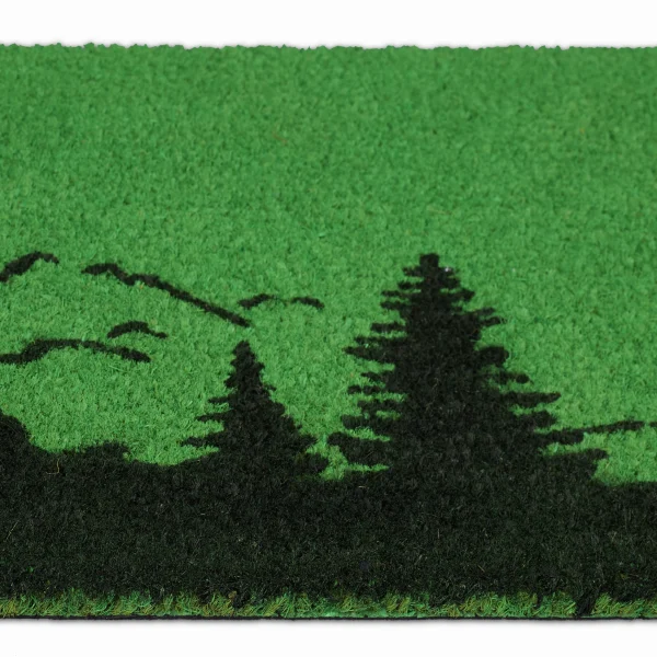 Relaxdays Kokosfußmatte “Hirsch” In Grün/ Schwarz – 40 X 60 Cm 7