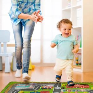 Relaxdays Spielteppich Straße In Mehfarbig – (B)150 X (T)100 Cm 18