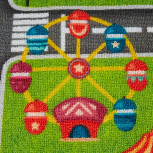 Relaxdays Spielteppich Straße In Mehfarbig – (B)150 X (T)100 Cm 8