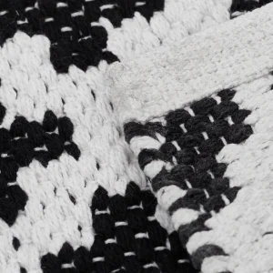Relaxdays Teppich In Schwarz/Weiß – (L)180 X (B)120 Cm 22