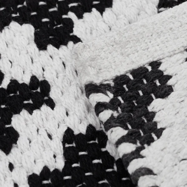 Relaxdays Teppich In Schwarz/Weiß – (L)180 X (B)120 Cm 8