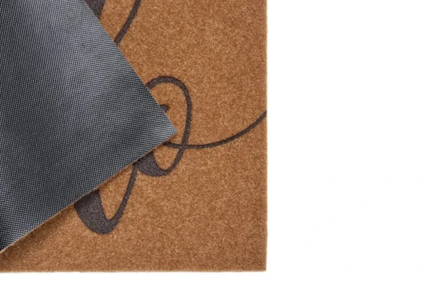 Riess-ambiente.de Fußmatte HELLO In Braun / Grau – 70 X 1 X 45cm 3