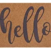Riess-ambiente.de Fußmatte HELLO In Braun / Grau – 70 X 1 X 45cm 11