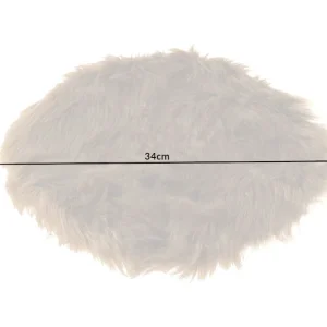 Riess-ambiente.de Kunstfell DOLLY In Hellbraun – 34 X 34cm 19