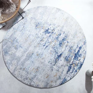 Riess-ambiente.de Teppich MODERN ART In Blau – 150 X 1 X 150cm 16