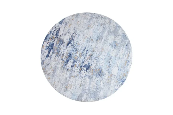 Riess-ambiente.de Teppich MODERN ART In Blau – 150 X 1 X 150cm 9