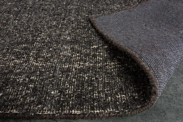 Riess-ambiente.de Teppich WOOL In Dunkelgrau – 230 X 1 X 160cm 9