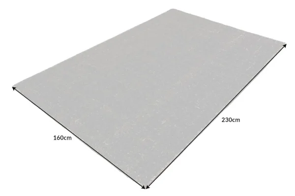 Riess-ambiente.de Teppich WOOL In Dunkelgrau – 230 X 1 X 160cm 10