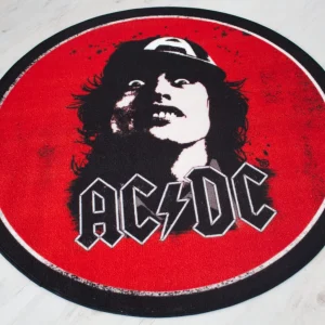 Rockbites AC/DC Face Teppich In Rot 17