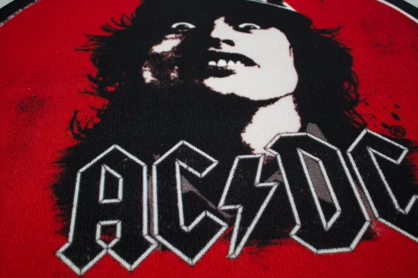 Rockbites AC/DC Face Teppich In Rot 8