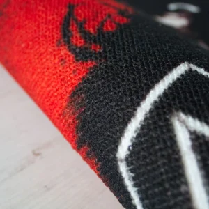 Rockbites AC/DC Face Teppich In Rot 27