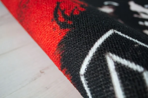 Rockbites AC/DC Face Teppich In Rot 10