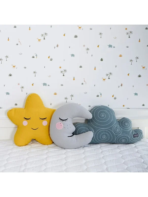 Roommate Kissen “Cloud” In Blaugrau – (L)64 X (B)40 Cm 5