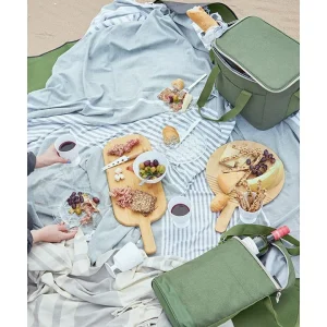 Sagaform Picknickdecke In Grün – (L)170 X (B)130 Cm 9