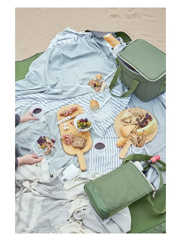 Sagaform Picknickdecke In Grün – (L)170 X (B)130 Cm 4