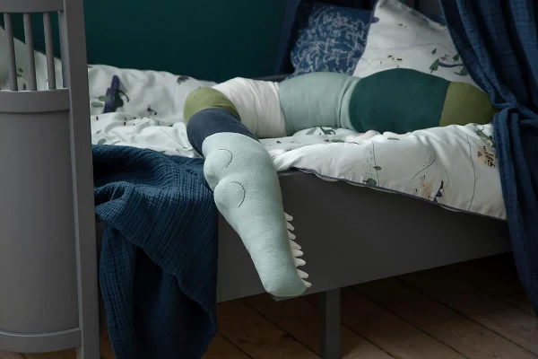 Sebra Gestricktes Kissen, Sleepy Croc Dragon Tales, 190 Cm Lang 3