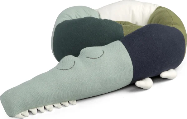 Sebra Gestricktes Kissen, Sleepy Croc Dragon Tales, 190 Cm Lang 1