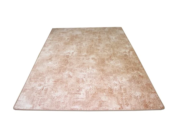 Snapstyle Designer Soft-Velours Teppich Vintage In Terracotta 1