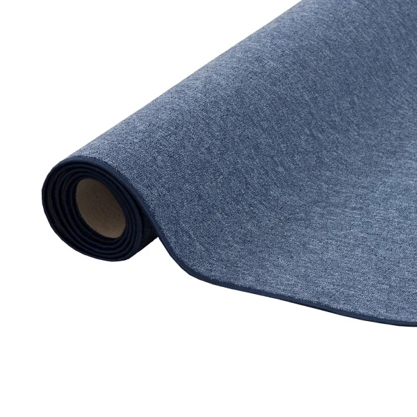 Snapstyle Feinschlingen Velour Teppich Strong In Dunkelblau 5