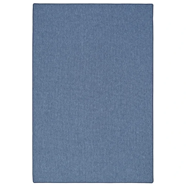 Snapstyle Feinschlingen Velour Teppich Strong In Dunkelblau 1