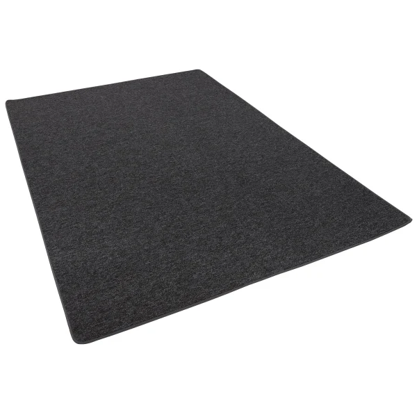 Snapstyle Feinschlingen Velour Teppich Strong In Schwarz Grau 3