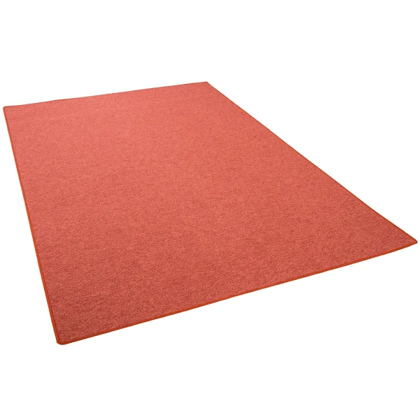 Snapstyle Feinschlingen Velour Teppich Strong In Terracotta 3