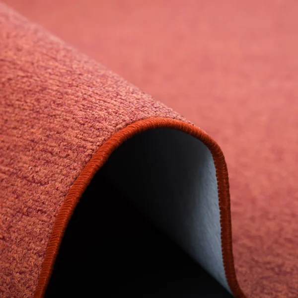 Snapstyle Feinschlingen Velour Teppich Strong In Terracotta 4