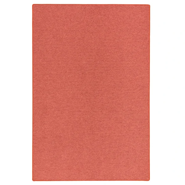 Snapstyle Feinschlingen Velour Teppich Strong In Terracotta 1