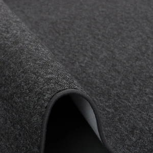 Snapstyle Feinschlingen Velour Teppich Strong Rund In Schwarz Grau 11