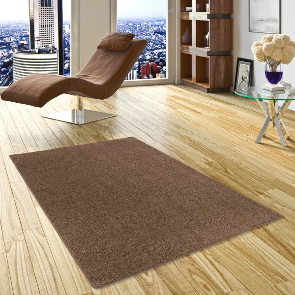 Snapstyle Hochflor Langflor Teppich Cottage In Schoko 6