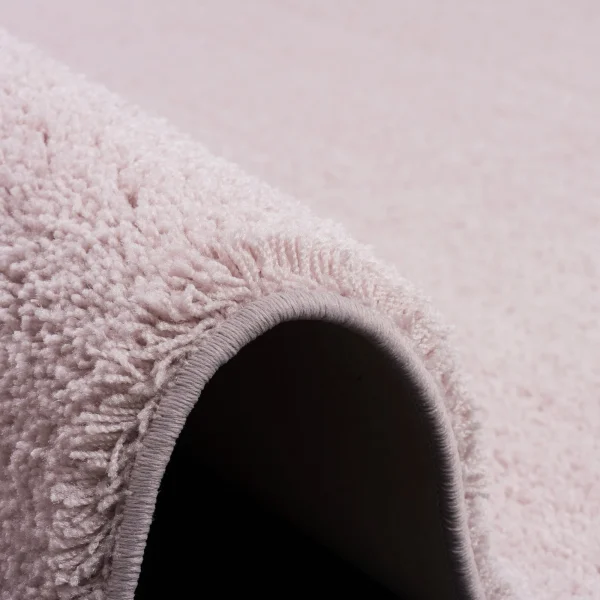 Snapstyle Hochflor Shaggy Teppich Palace In Pastell Rosa 4