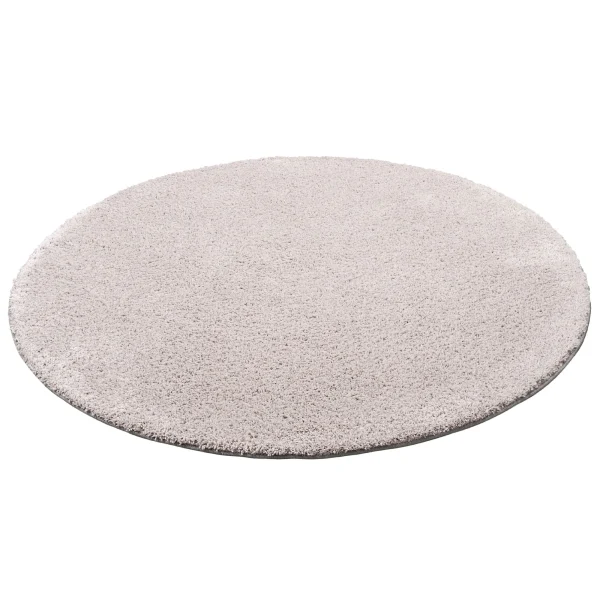 Snapstyle Hochflor Shaggy Teppich Palace Rund In Grijs 3