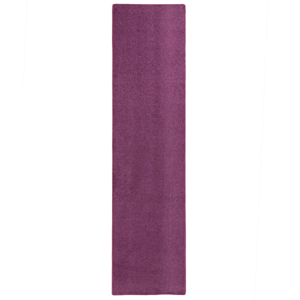 Snapstyle Hochflor Velours Läufer Teppich Luna In Lila 1