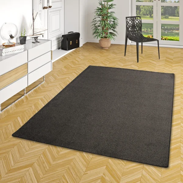 Snapstyle Hochflor Velours Teppich Luna In Antraciet 6
