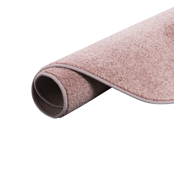 Snapstyle Hochflor Velours Teppich Luna Rund In Rosa 5