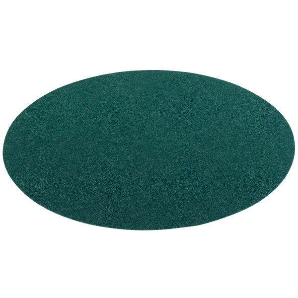 Snapstyle Kunstrasen Rasenteppich Mit Noppen Kingston Rund In Petrol 3