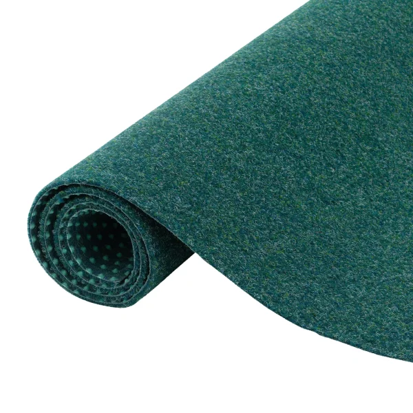 Snapstyle Kunstrasen Rasenteppich Mit Noppen Kingston Rund In Petrol 4