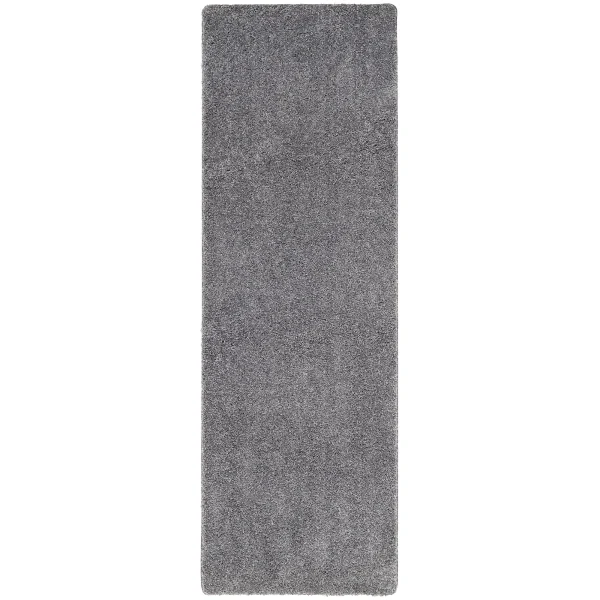 Snapstyle Luxus Hochflor Langflor Läufer Teppich Milano In Grijs 1