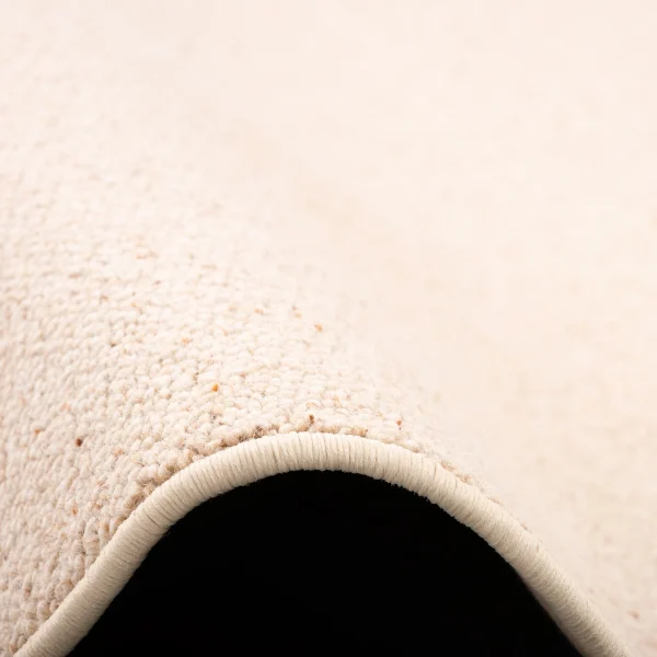 Snapstyle Natur Teppich Wolle Berber Rund In Beige 4