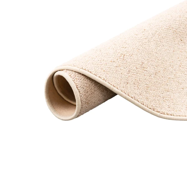 Snapstyle Natur Teppich Wolle Berber Rund In Beige 5
