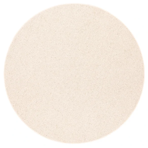 Snapstyle Natur Teppich Wolle Berber Rund In Beige 1