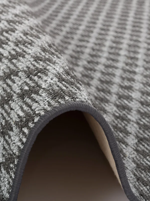 Snapstyle Schlingen Läufer Modern Diamond In Antraciet 4