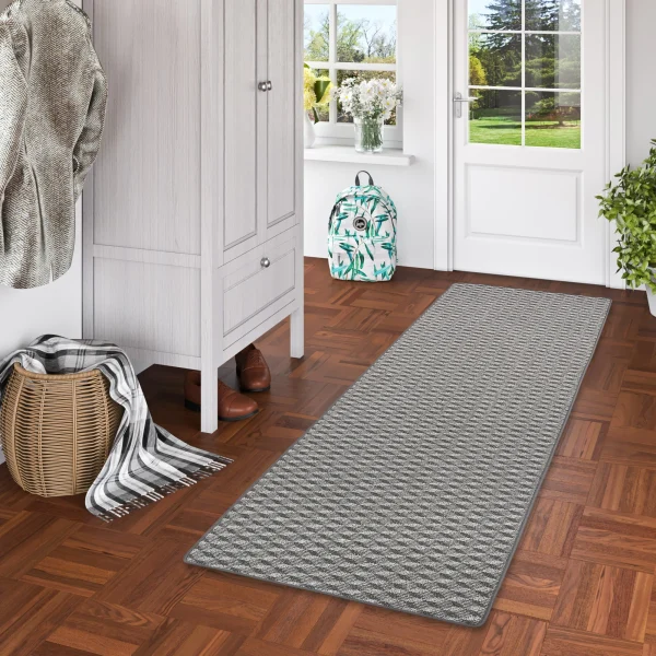 Snapstyle Schlingen Läufer Modern Diamond In Antraciet 6