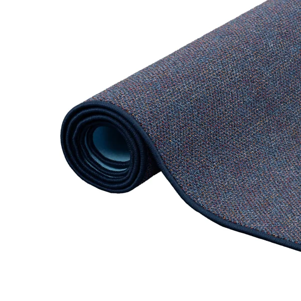 Snapstyle Schlingen Teppich Alma Meliert In Blau 5