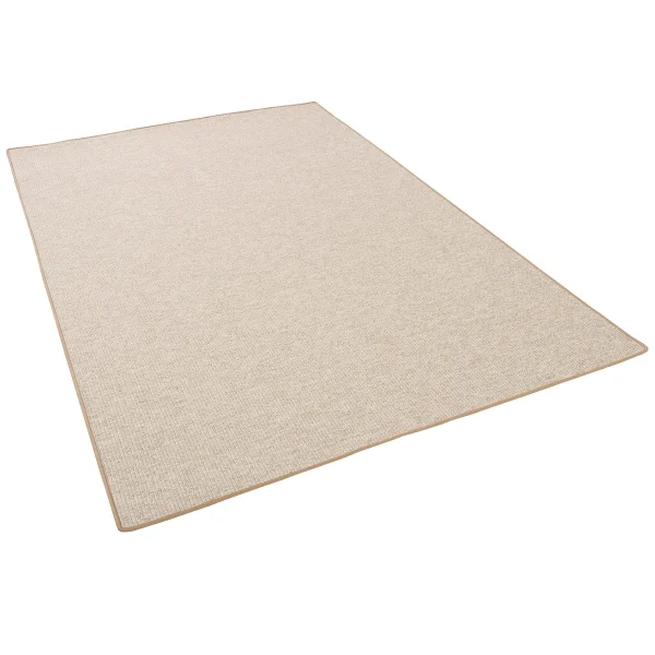 Snapstyle Sisal-Optik Designer Flachgewebe Teppich Pure Meliert In Beige 3