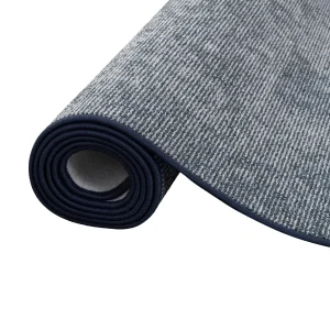 Snapstyle Streifenberber Teppich Lines Meliert In Blau 13