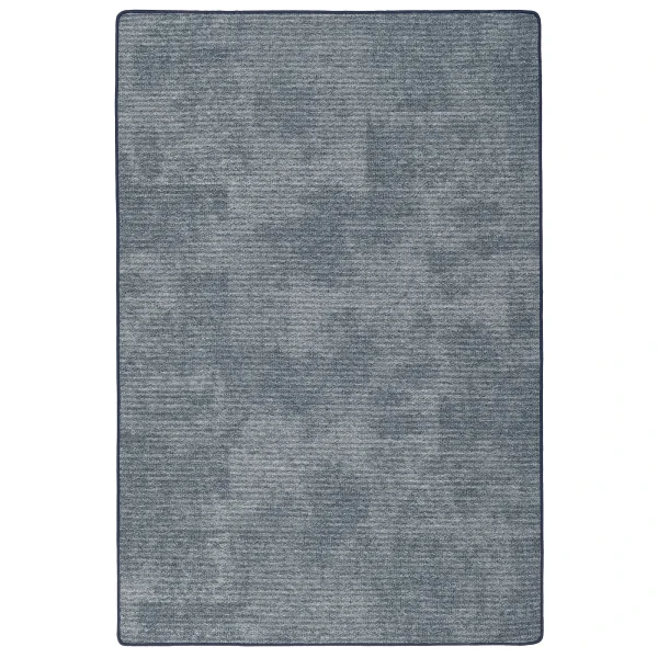 Snapstyle Streifenberber Teppich Lines Meliert In Blau 1