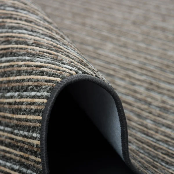Snapstyle Streifenberber Teppich Marta In Antraciet 4